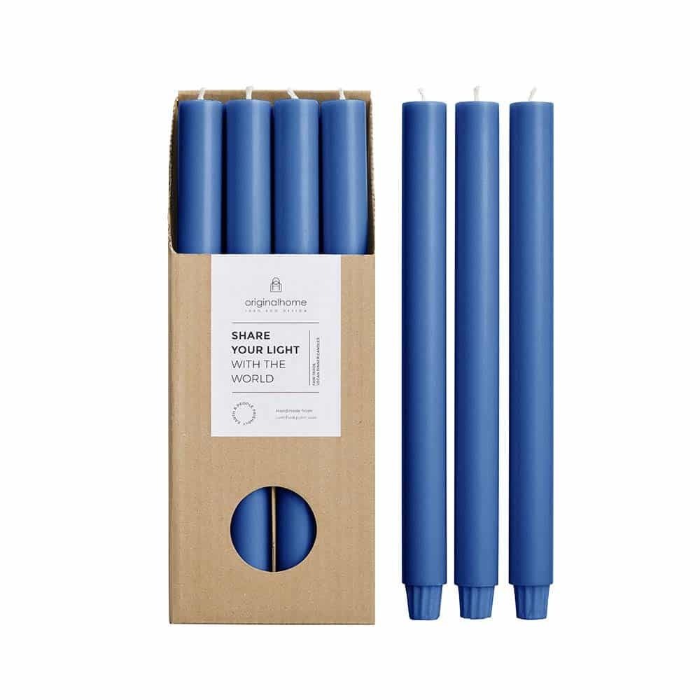 Kaars Lang Blue