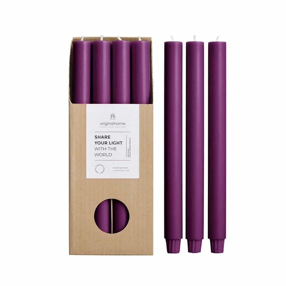 Kaars Lang Plum
