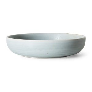 Chef deep plate L soft blue