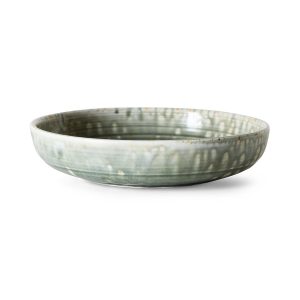 Chef deep plate M rustic green