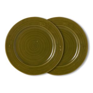 Dinner plates moss Farmhouse