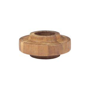 Ring Candle Holder Wood