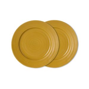 Side plates ochre Farmhouse