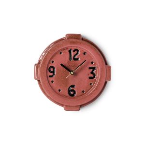 Wall clock pink